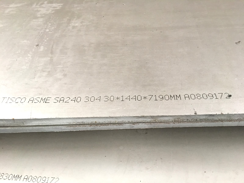 UNS S30451 Stainless plate
