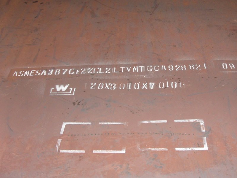 SA387Gr22LCl1 steel sheet