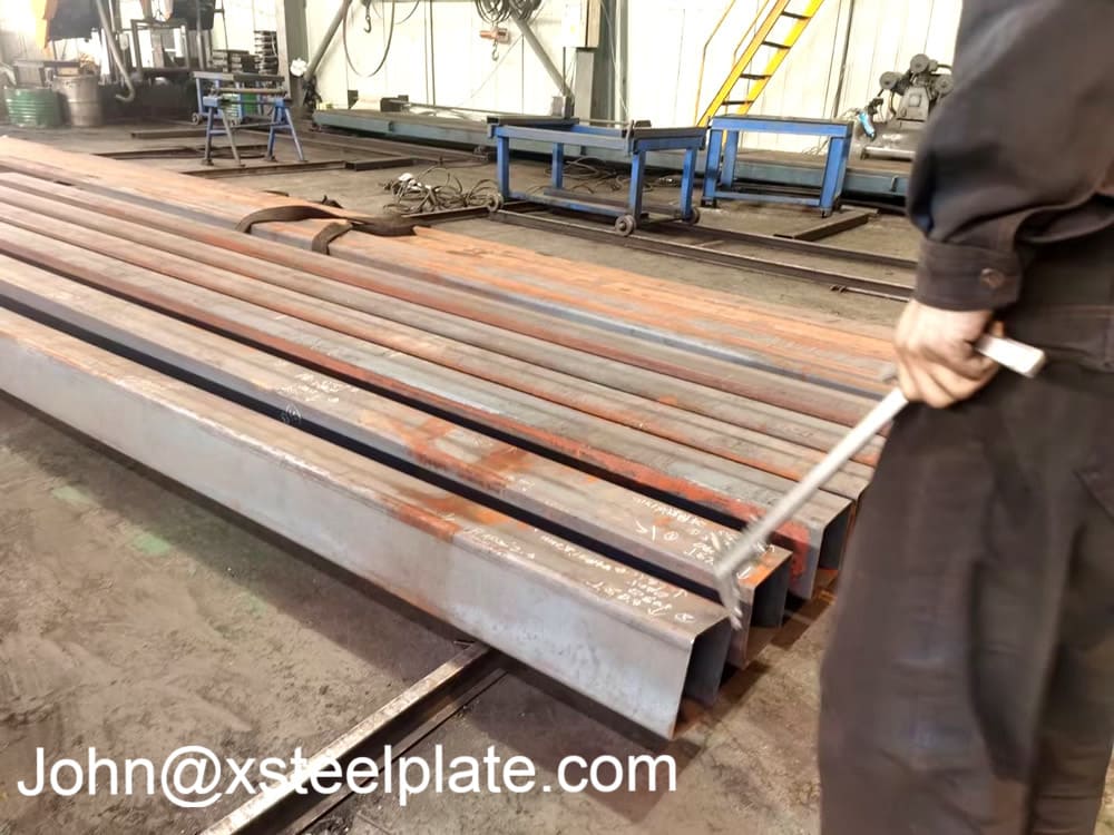 S355k2 square pipe,s355k2 square tube,S355K2+N steel pipe