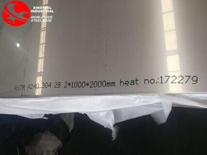 Cold rolled Stainless sheet 304