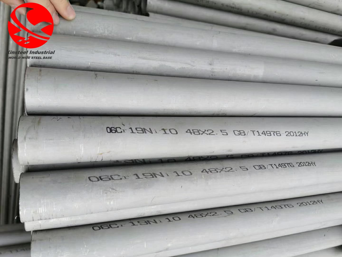 Stainless pipe 06cr19ni10