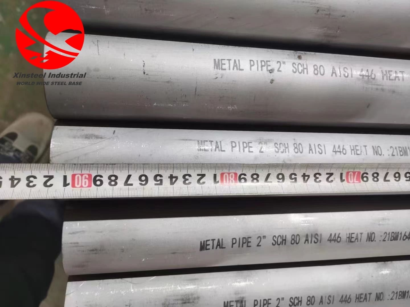 Stainless pipe AISI 446