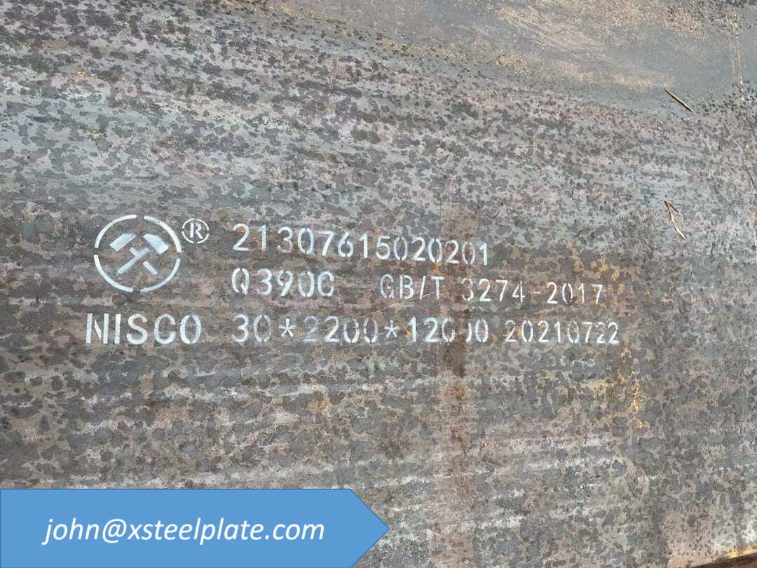 Q390C steel plate