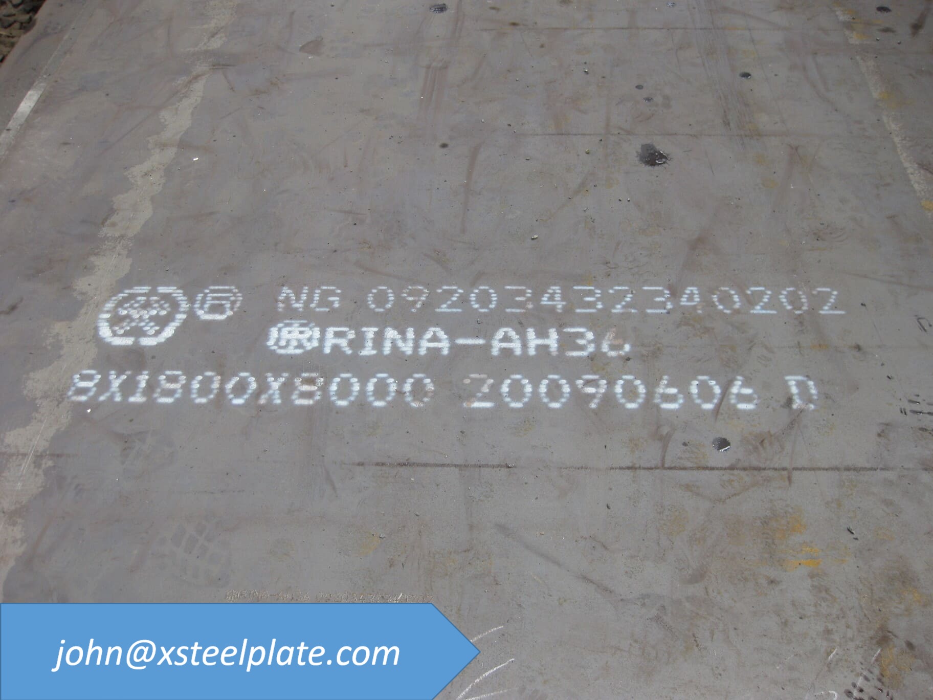 RINA AH36 steel plate