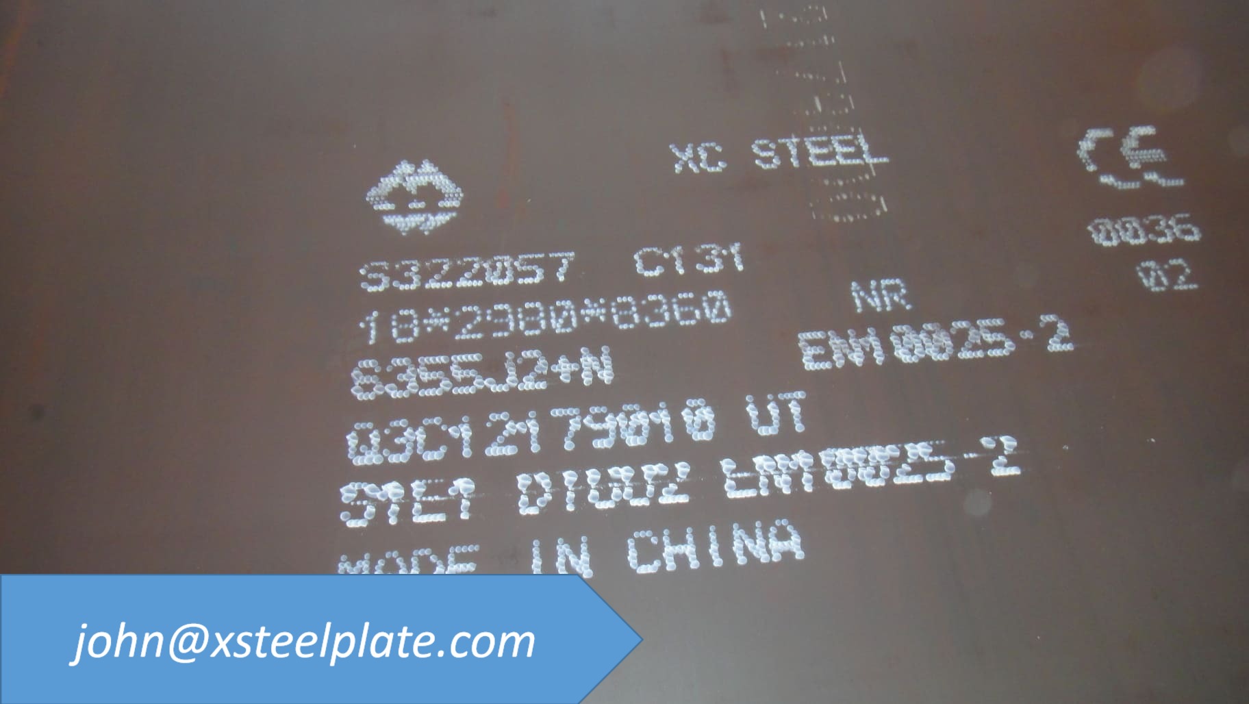780 tons hot rolled steel plate S355J2 with normalized export to Russia