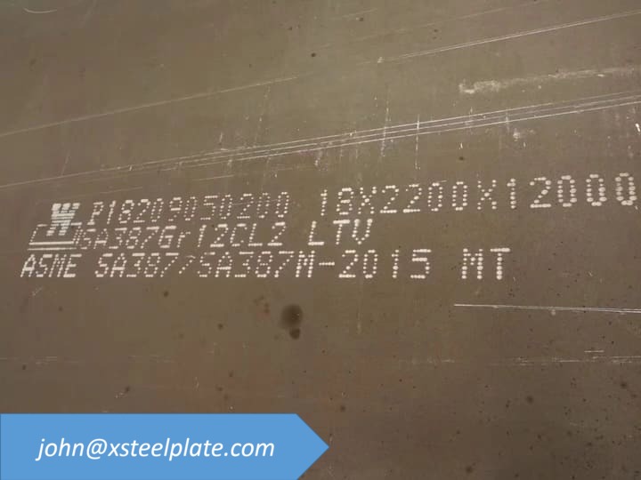 A387gr12cl2 steel plate