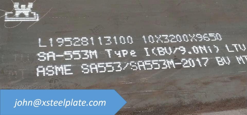 SA553 type I steel plate