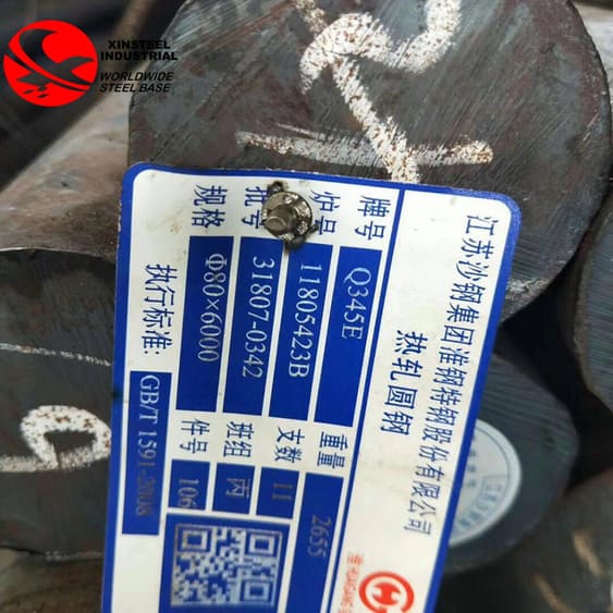 Round bar Q345E,S355J2 steel rod,round bar Q355B