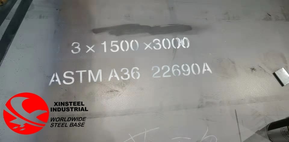 3mm thick steel plate A36,6×1220×2440mm A36 steel plate,ASTM A36 steel plate
