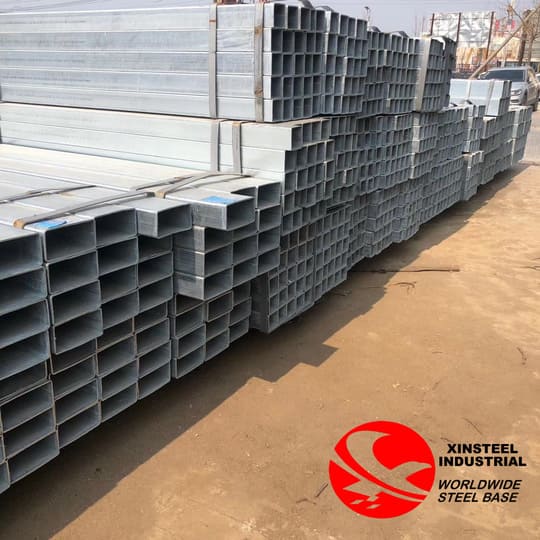 HDG rectangualr steel tube