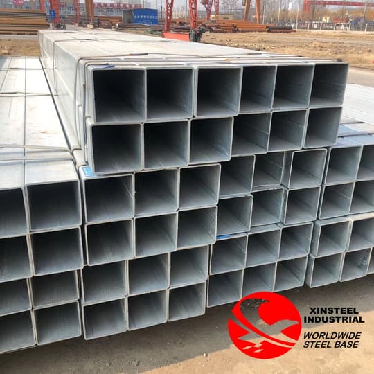 S355 galvanized tube,S355J2 zinc coated square tube,S355JR galvanized square tube