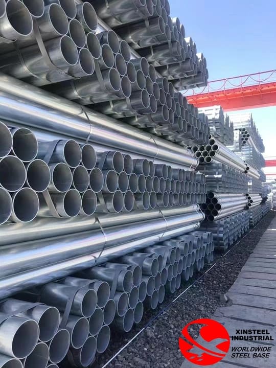 galvanized steel tube S275JR