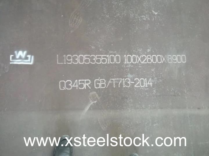 Pressure vessel steel plate Q345R with UT test for boiler building