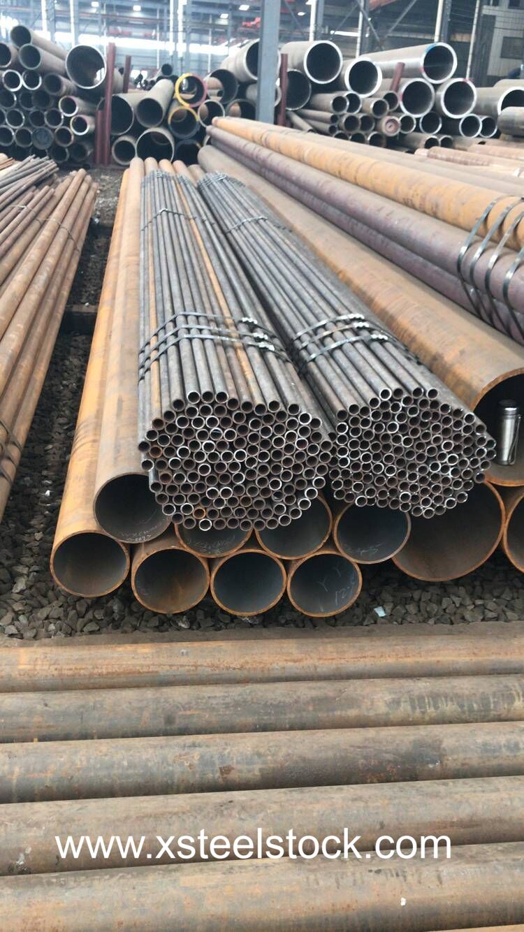 Seamless steel tube p265gh,P265GH seamless pipe mill certificate