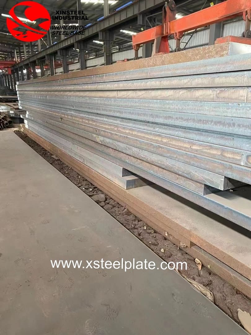 Hot rolled steel plate s550q with heat treatment Quenched and tempered