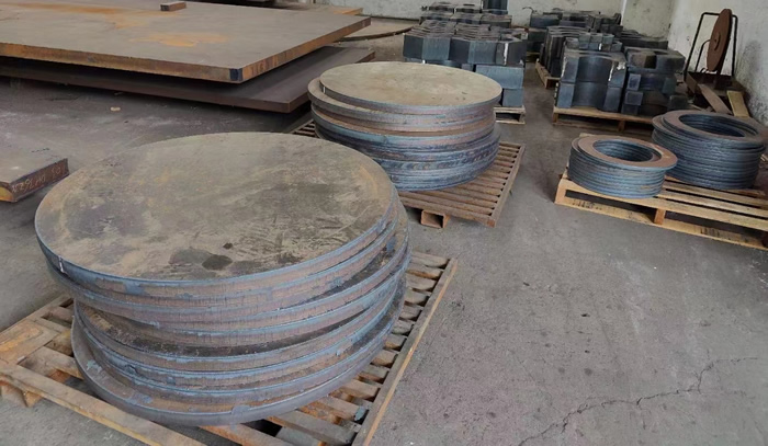 Q345B round plate,q345b metal plate,q355b disc plate with high tensile strength